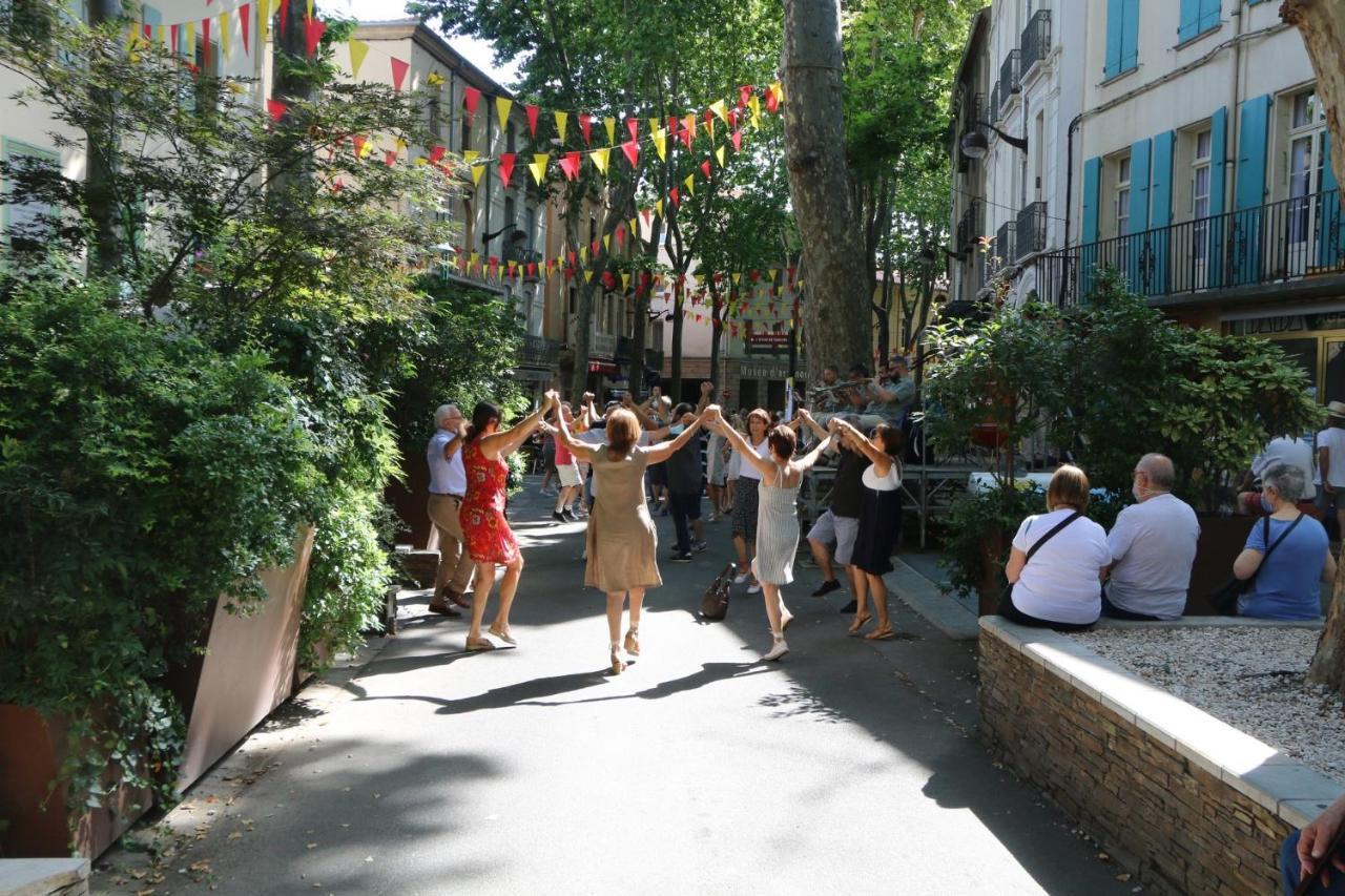 La Cigogne Appartement Céret Buitenkant foto